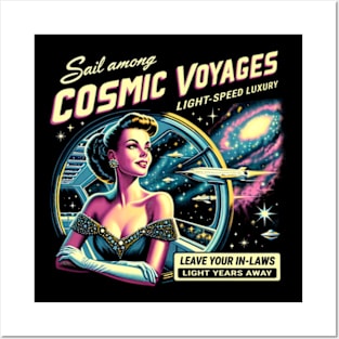 Cosmic Voyages - Vintage Ad Posters and Art